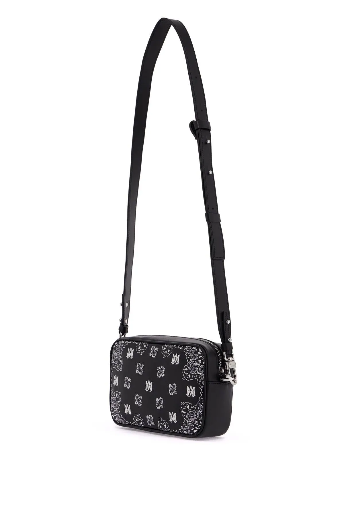 Amiri 'Bandana Embroidered Camera Bag With Men