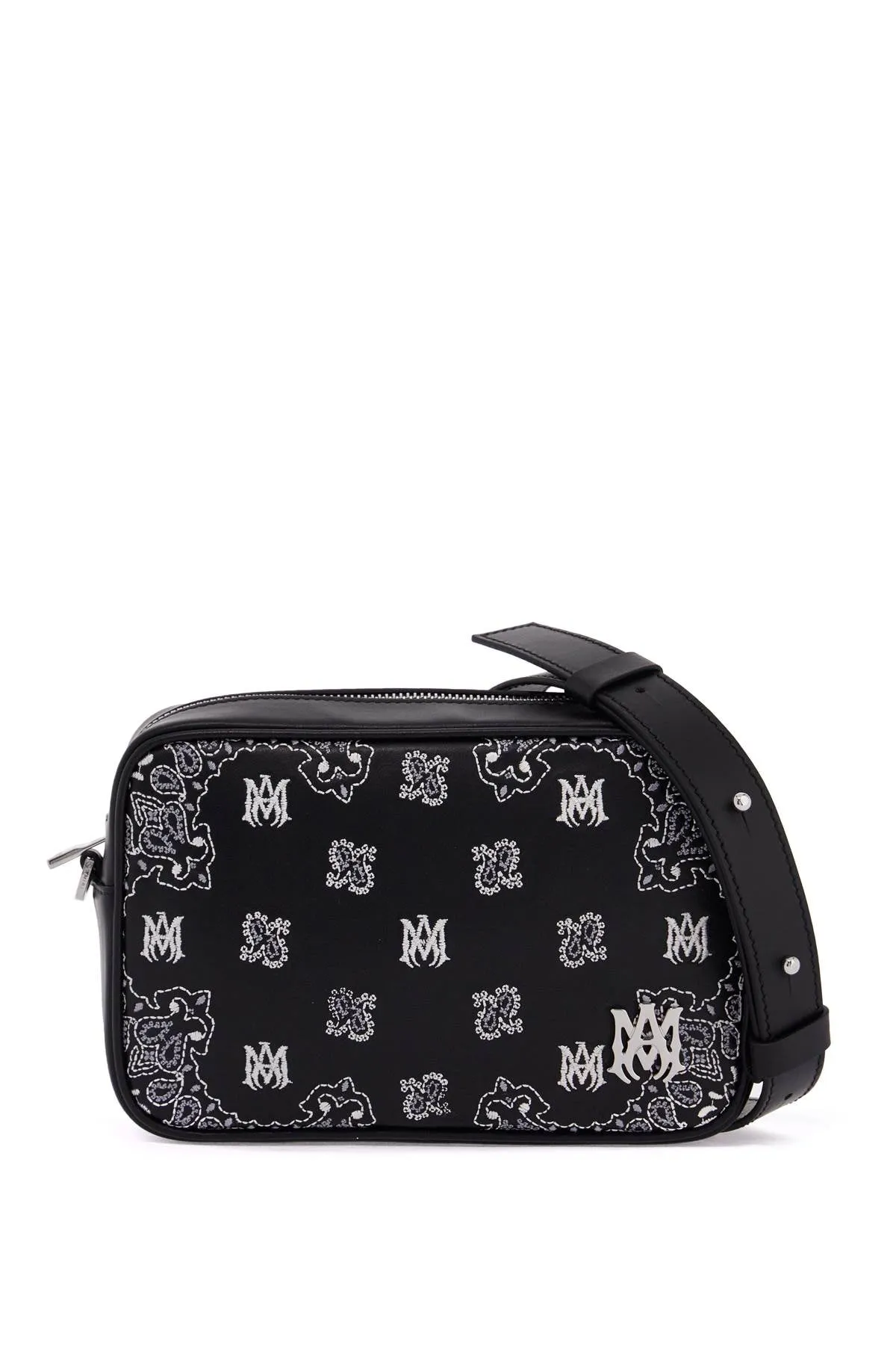 Amiri 'Bandana Embroidered Camera Bag With Men
