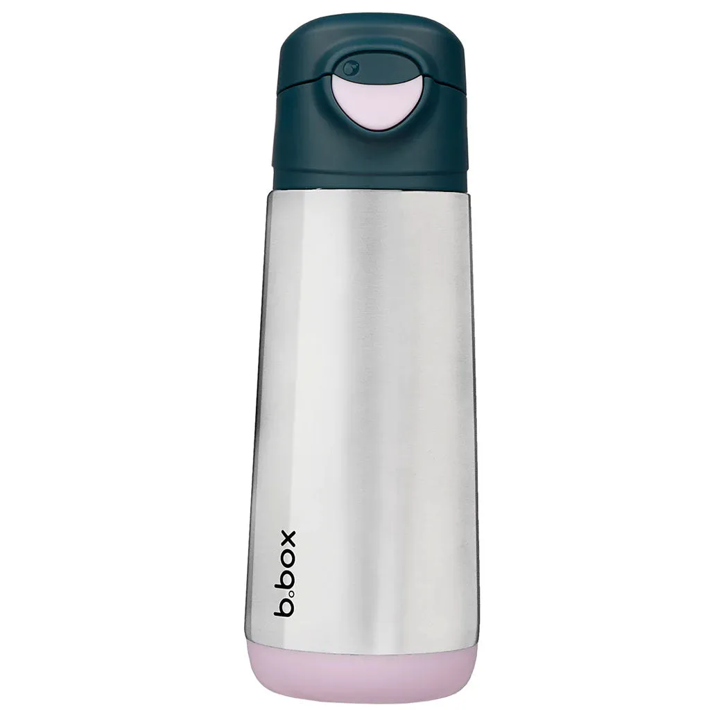 b.box Insulated Sport Spout Bottle - 500ml (Indigo Rose)