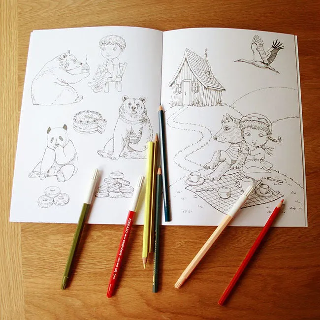 Briki Vroom Vroom Coloring Book