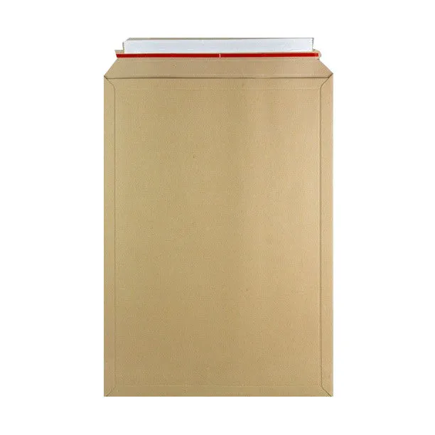 Brown Capacity Book Mailers Cardboard Envelopes