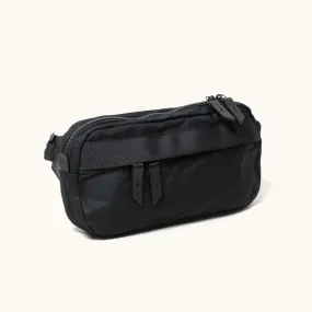 Canyon Crossbody Pack - Onyx (Waxed Canvas)