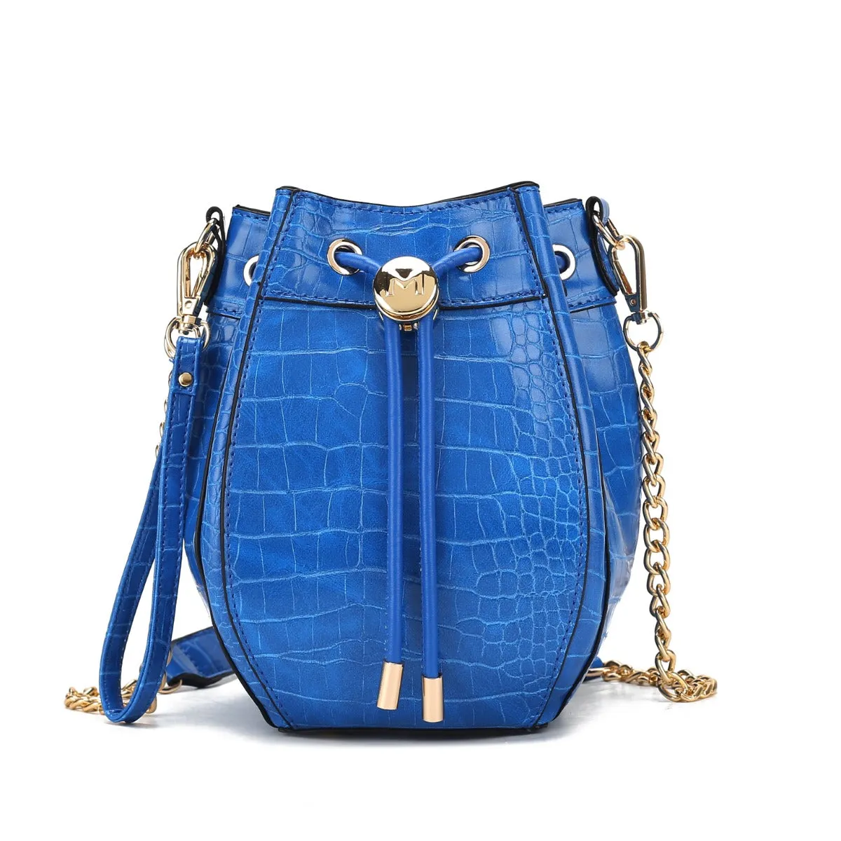 Cassidy Embossed Bucket Bag