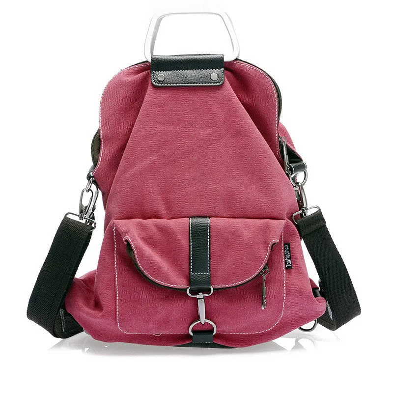 Casual Women's High Quality Canvas Backpack