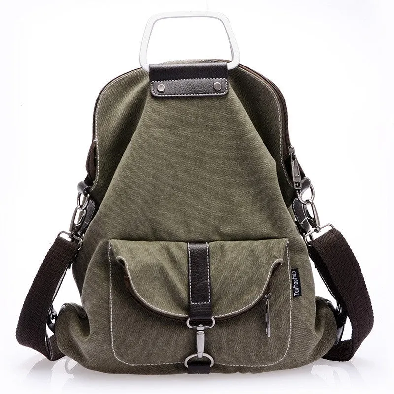 Casual Women's High Quality Canvas Backpack