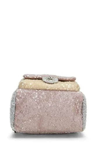 Chanel,  Multicolor Sequin Waterfall Backpack Mini, Multi