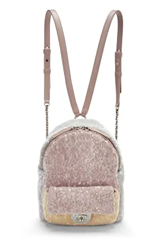 Chanel,  Multicolor Sequin Waterfall Backpack Mini, Multi