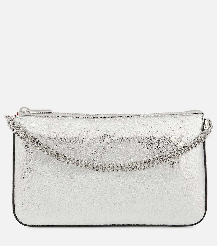 Christian Louboutin Loubila leather pouch