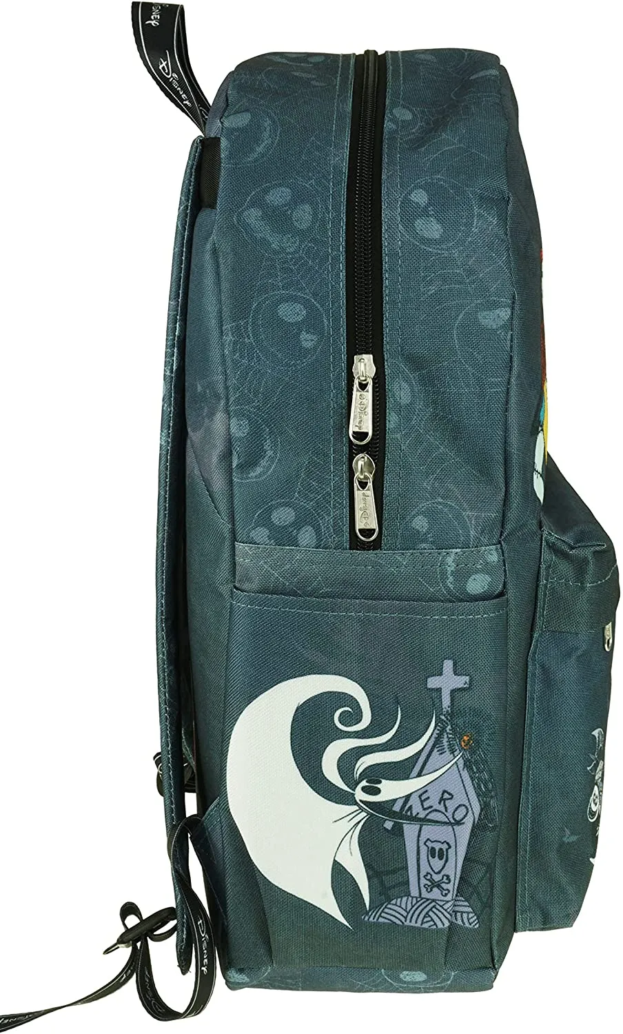 Classic Disney Nightmare Before Christmas Backpack with Laptop Compartment for School - Color