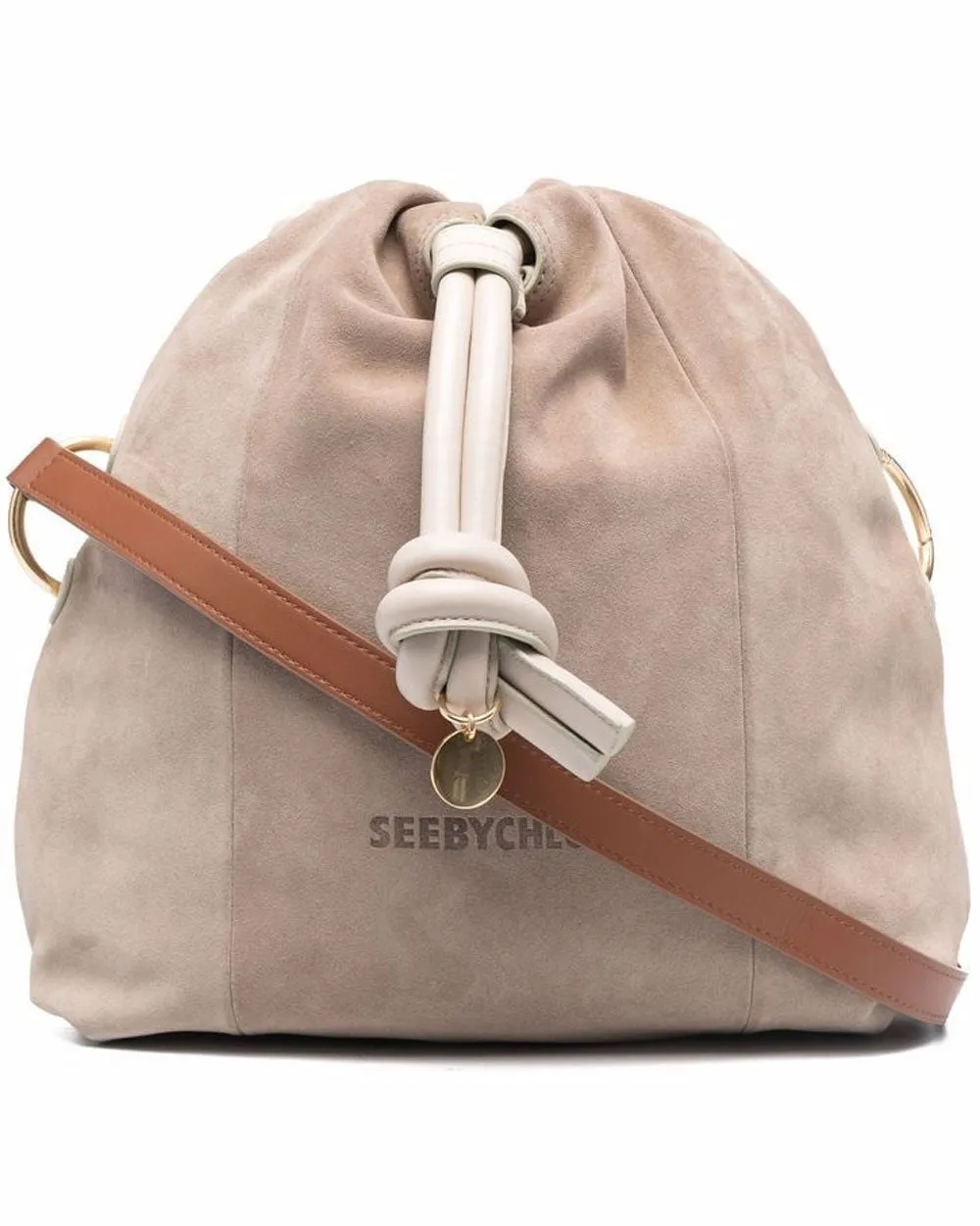Cleme Bucket Bag in Motty Grey