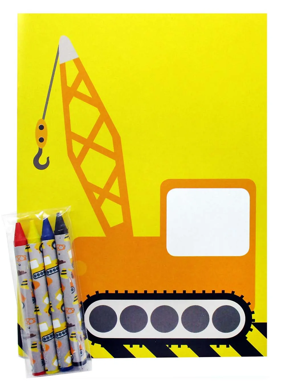 Construction Trucks Coloring Books - Set of 6 or 12