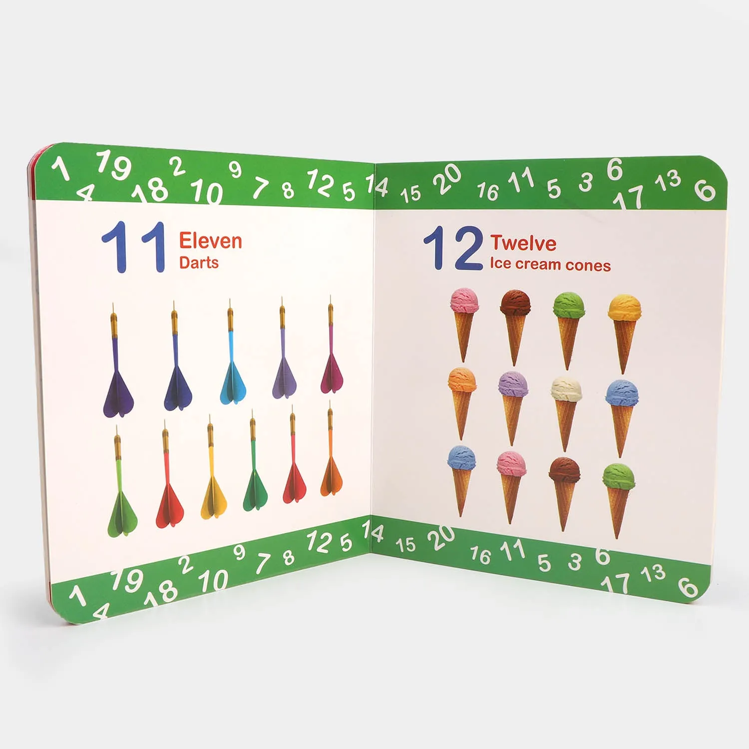 Educational Kids Big Board Number Book