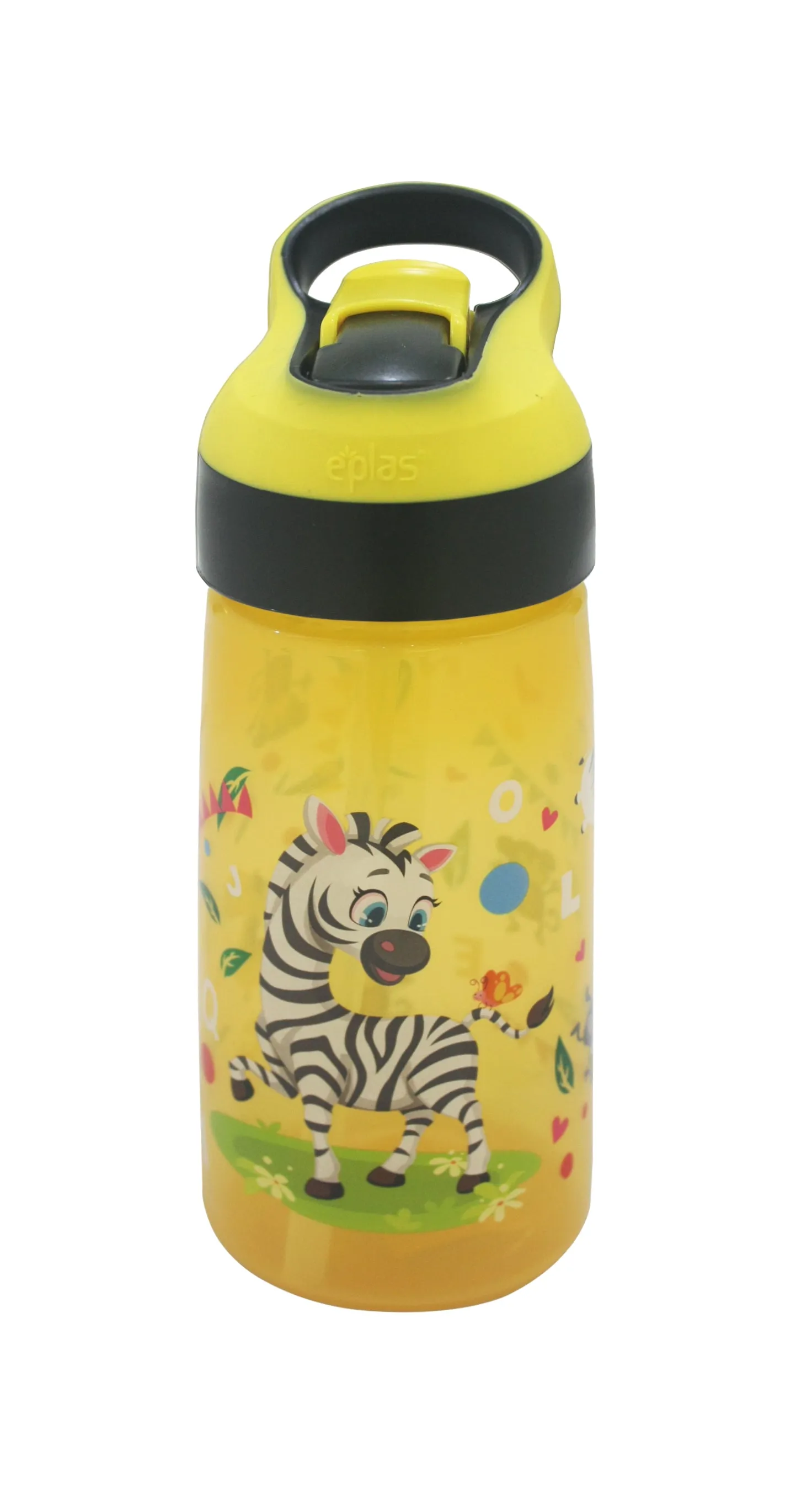 Eplas EBSP 550 PP - kids bottle with cartoon print   straw and handle
