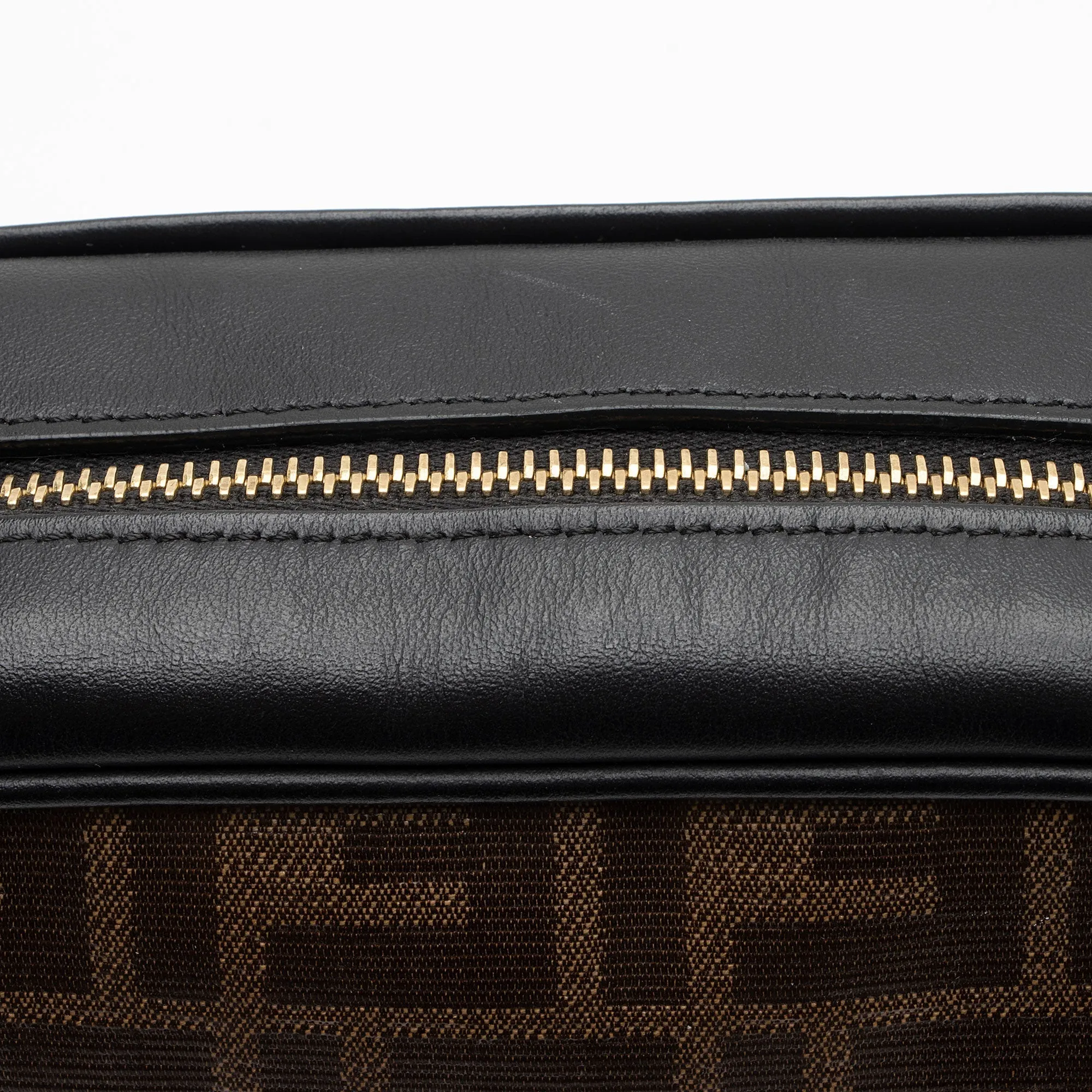 Fendi FF Coated Canvas 1974 Mini Camera Bag (SHF-MMT6uv)