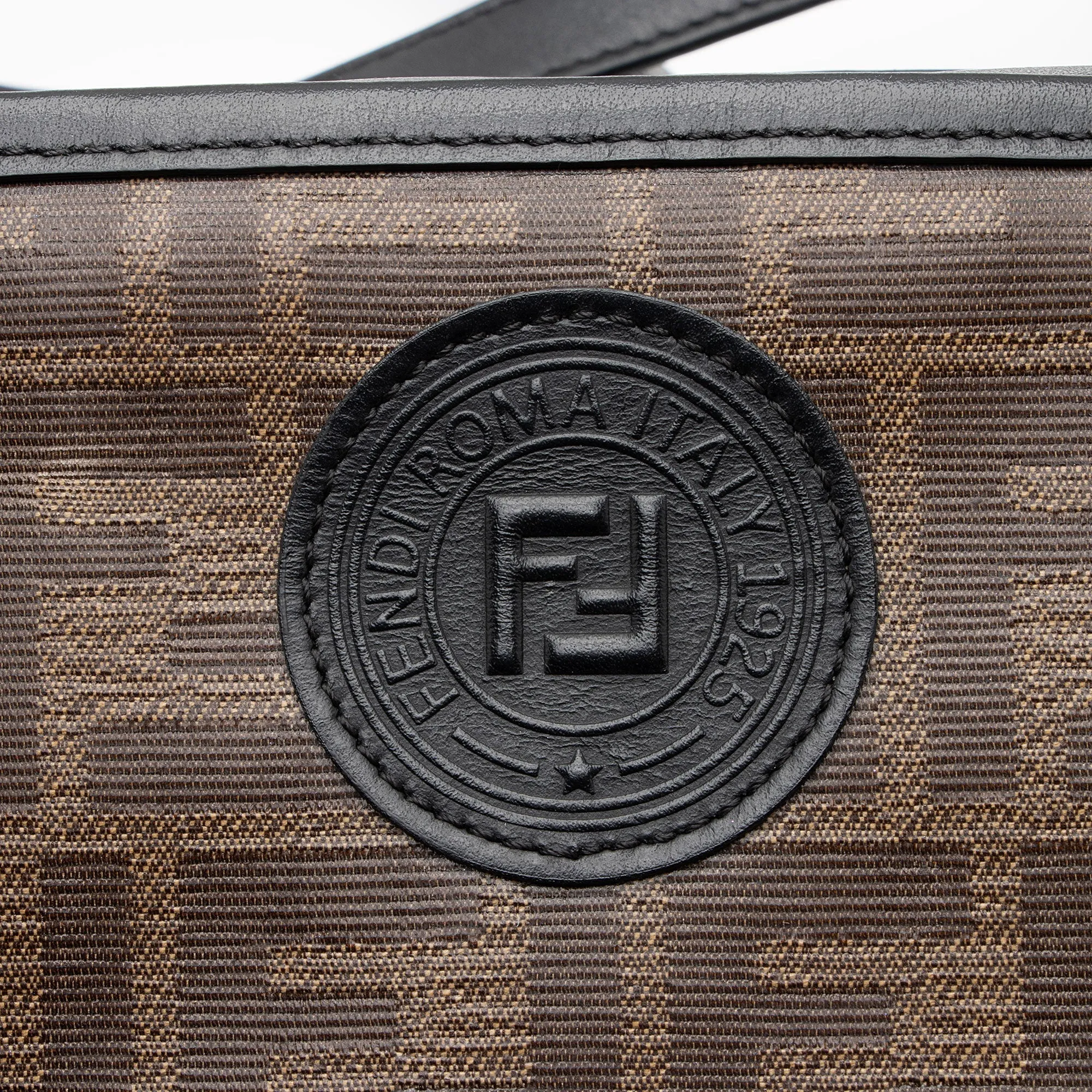 Fendi FF Coated Canvas 1974 Mini Camera Bag (SHF-MMT6uv)