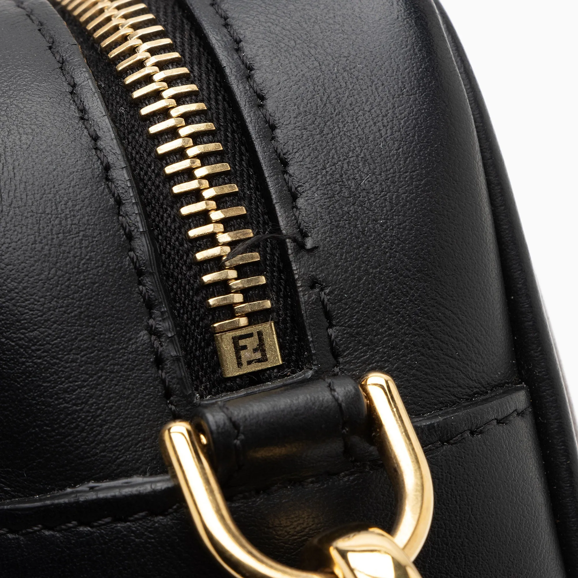 Fendi FF Coated Canvas 1974 Mini Camera Bag (SHF-MMT6uv)