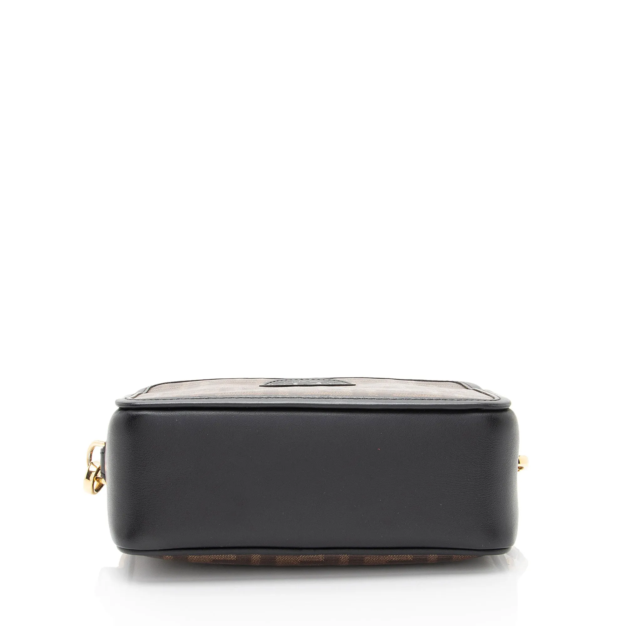 Fendi FF Coated Canvas 1974 Mini Camera Bag (SHF-MMT6uv)