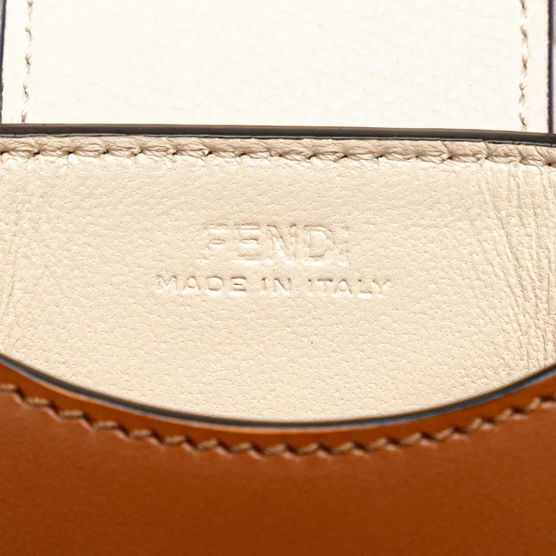 Fendi Leather FF Diamond Phone Pouch Crossbody