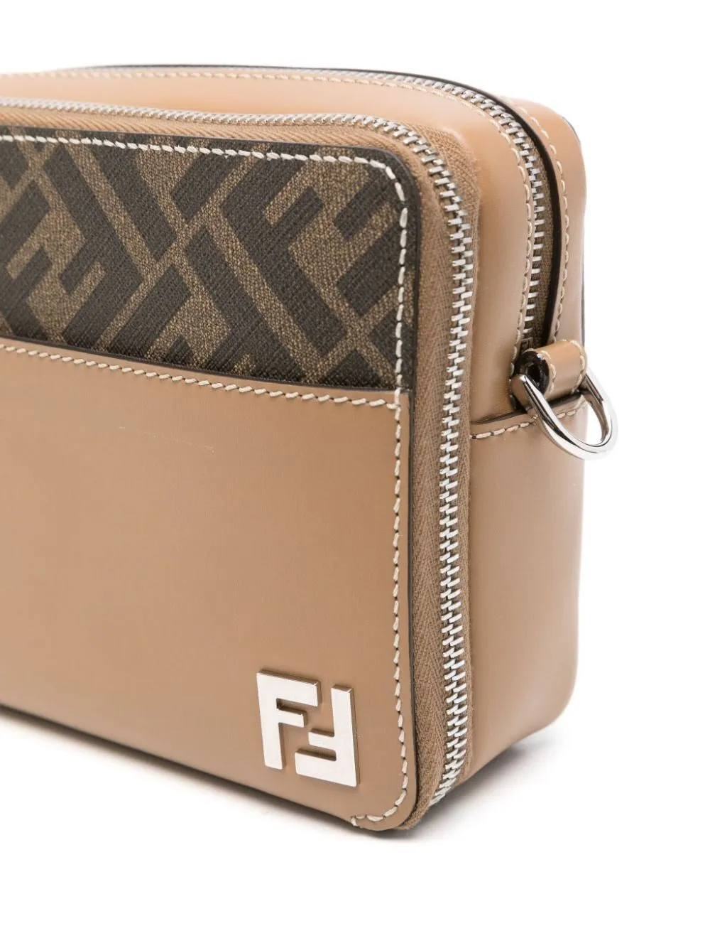Fendi Men Ff Camera Case Organizer Shoulder Bag