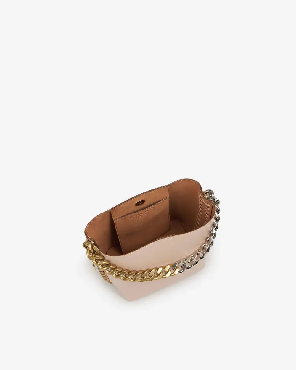Frayme Bucket Bag in Blush