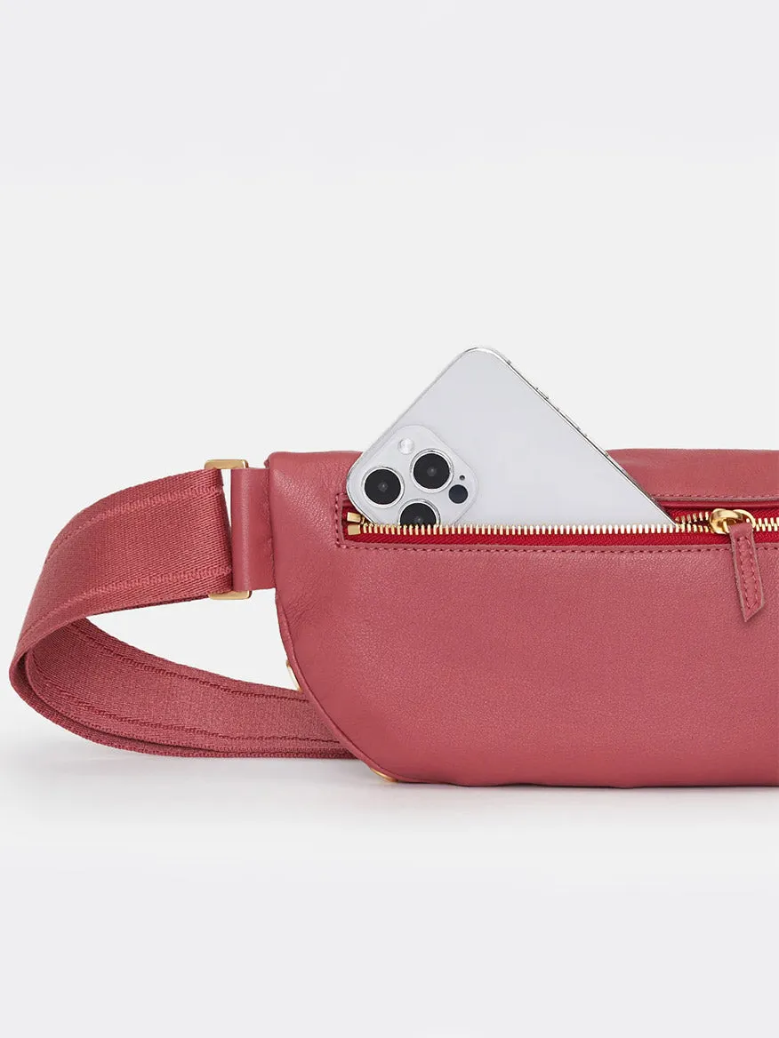 Hammitt Los Angeles Charles Crossbody in Rouge Pink