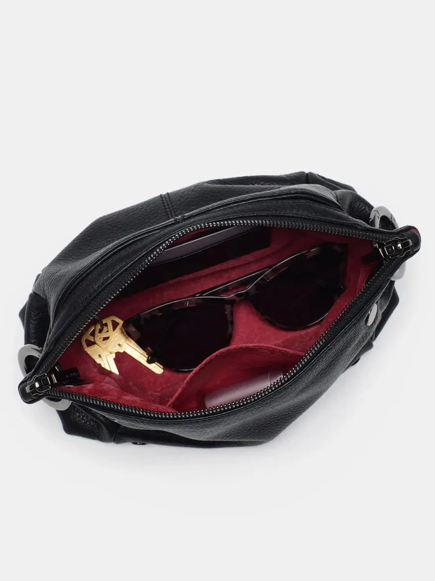 Hammitt Los Angeles Daniel Crossbody Clutch Small in Black