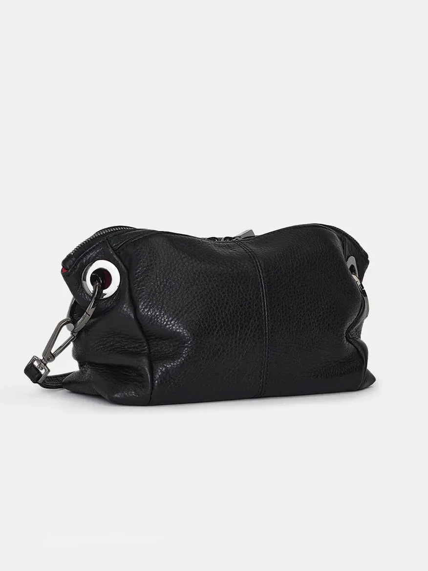 Hammitt Los Angeles Daniel Crossbody Clutch Small in Black