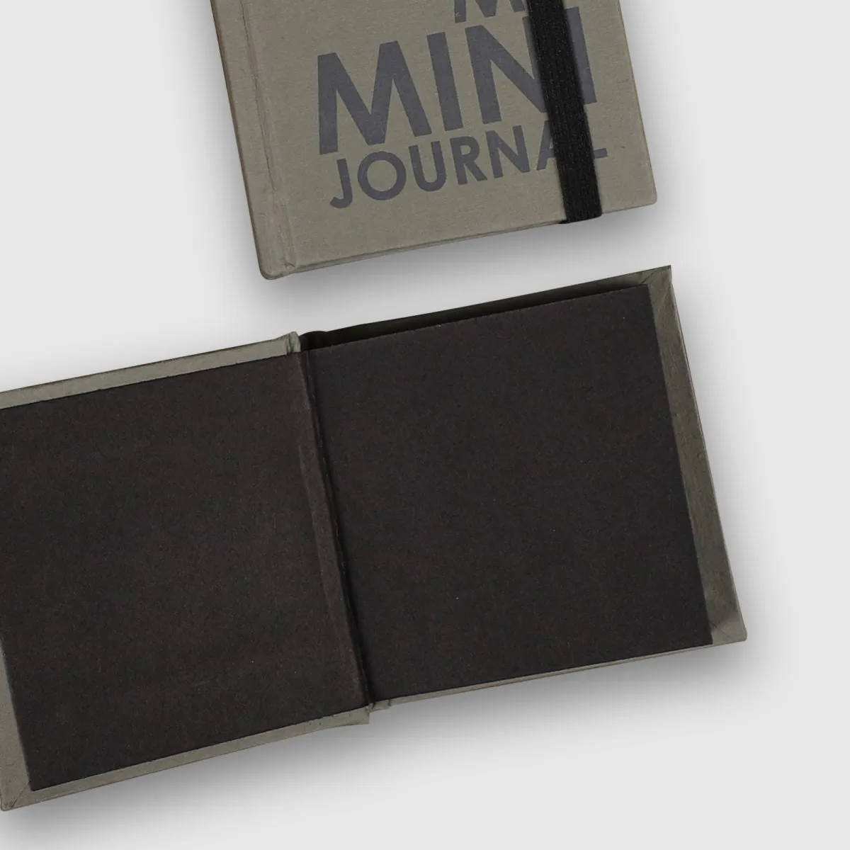 Hardbound Mini Journal | Black Paper