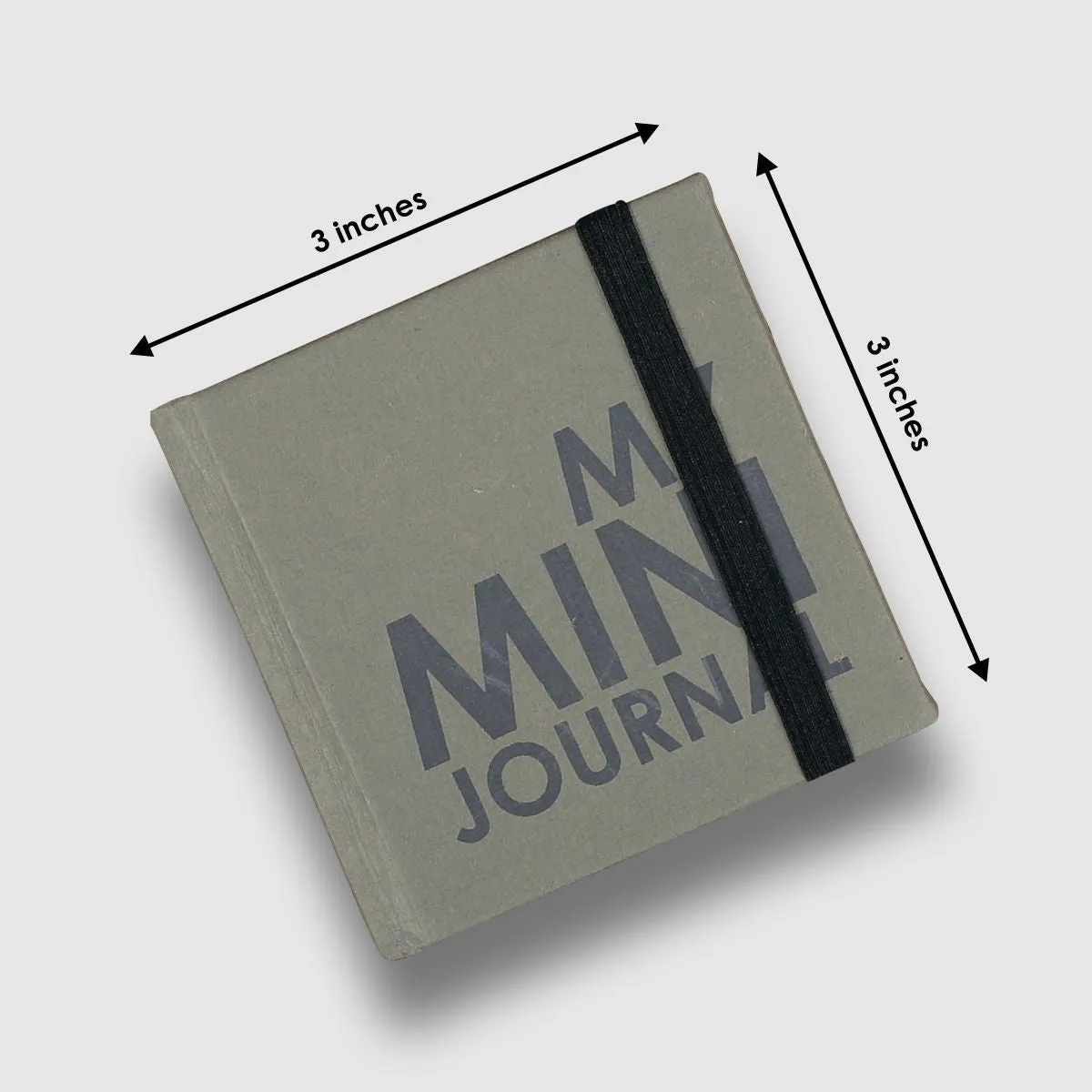 Hardbound Mini Journal | Black Paper