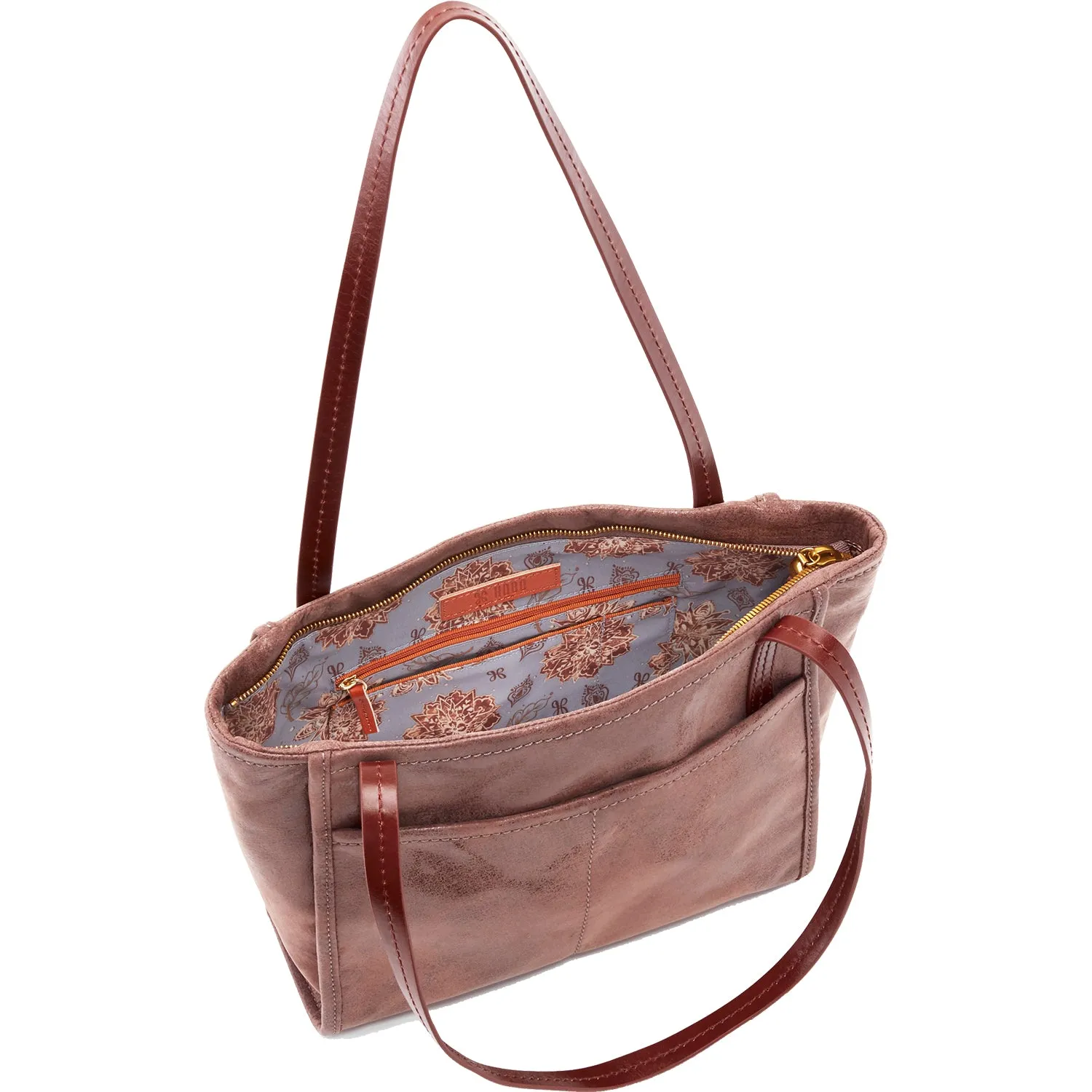 Hobo Chance Satchel Saddle Buffed Hide Leather