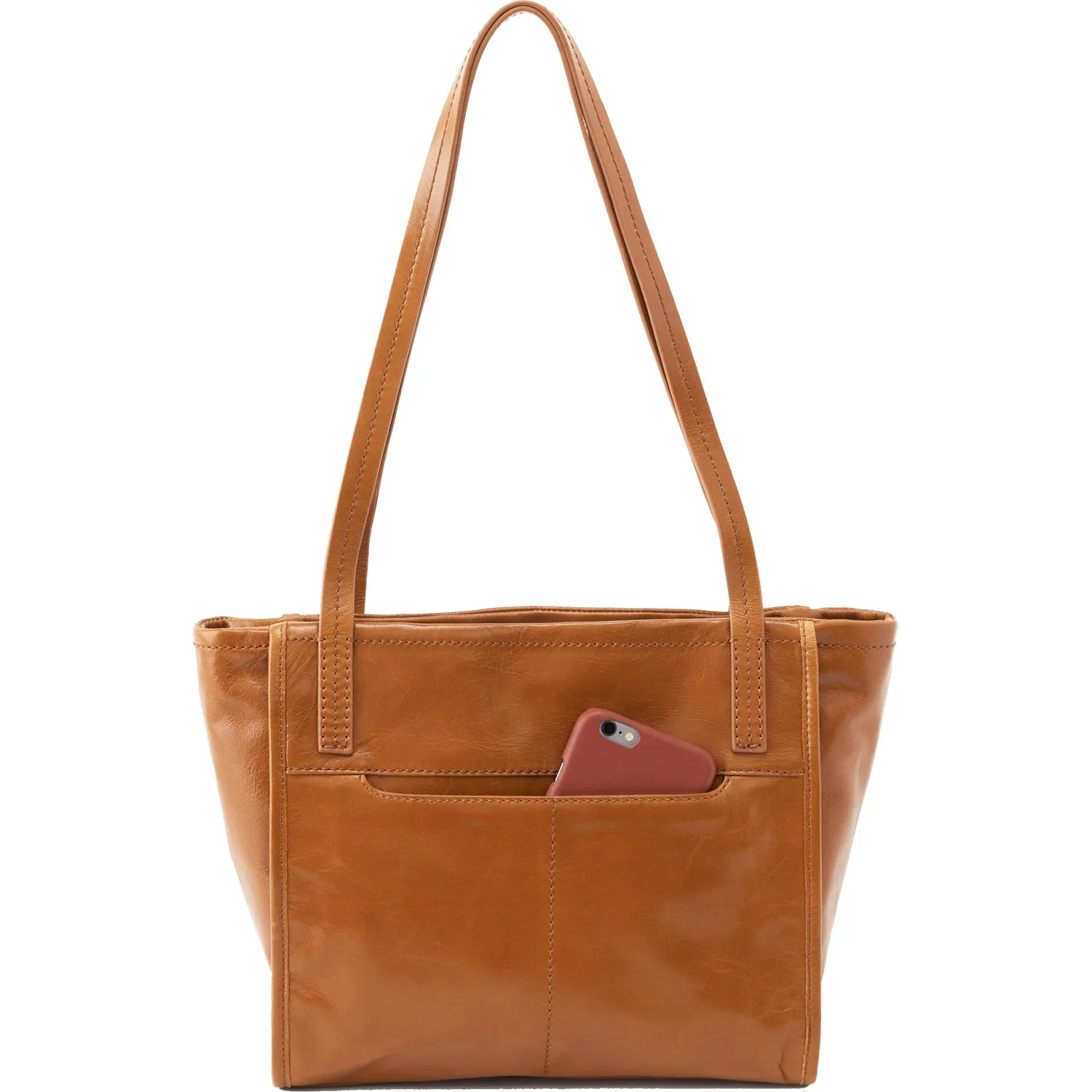 Hobo Chance Satchel Truffle Vintage Hide Leather