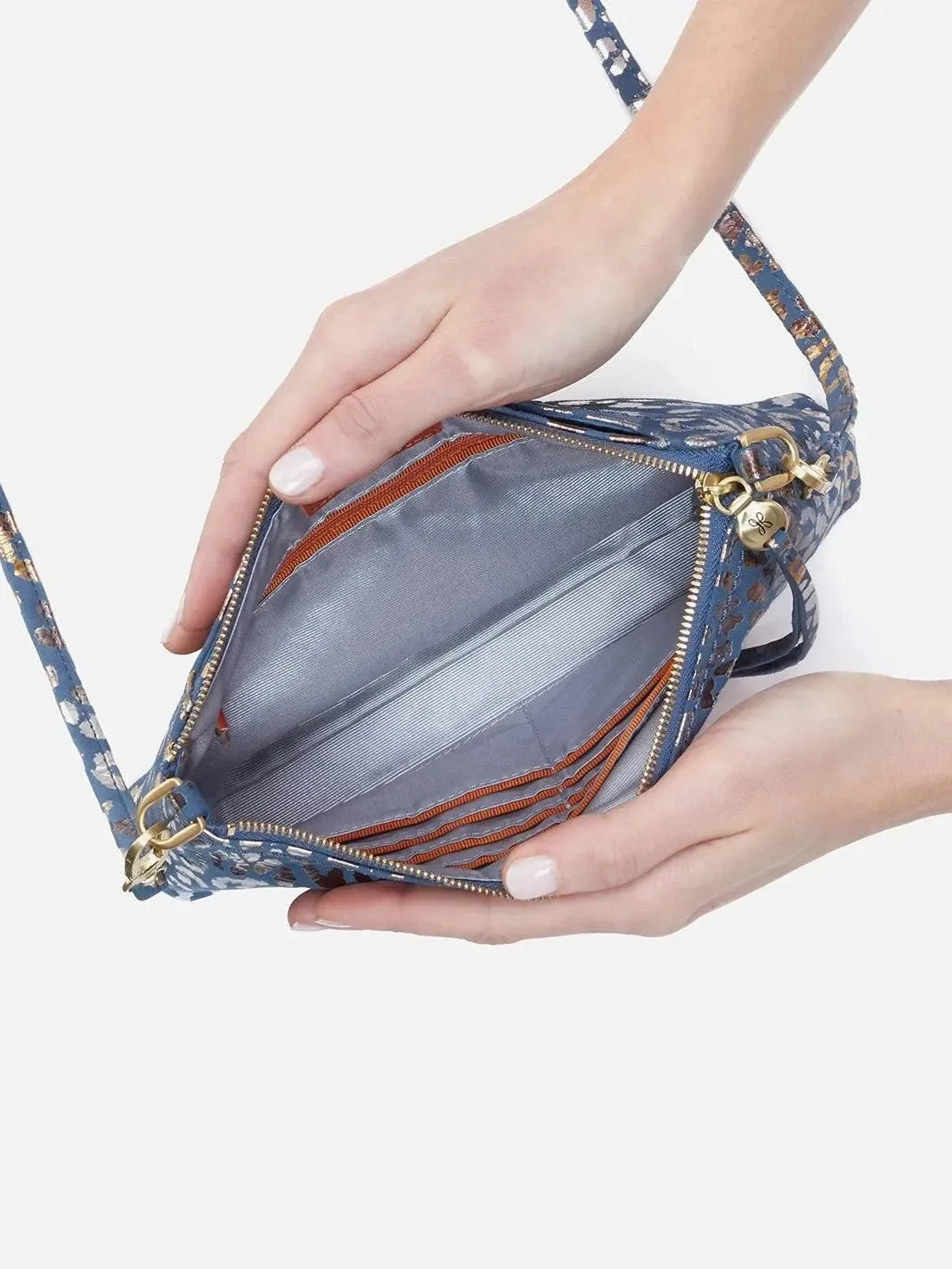 HOBO Darcy Crossbody: Printed Leather