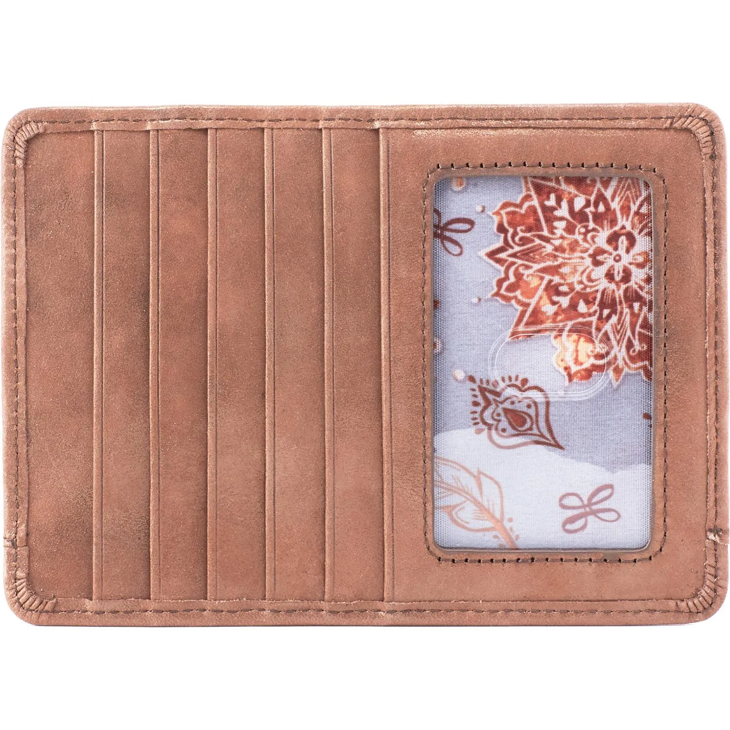 Hobo Euro Slide Brass Leather