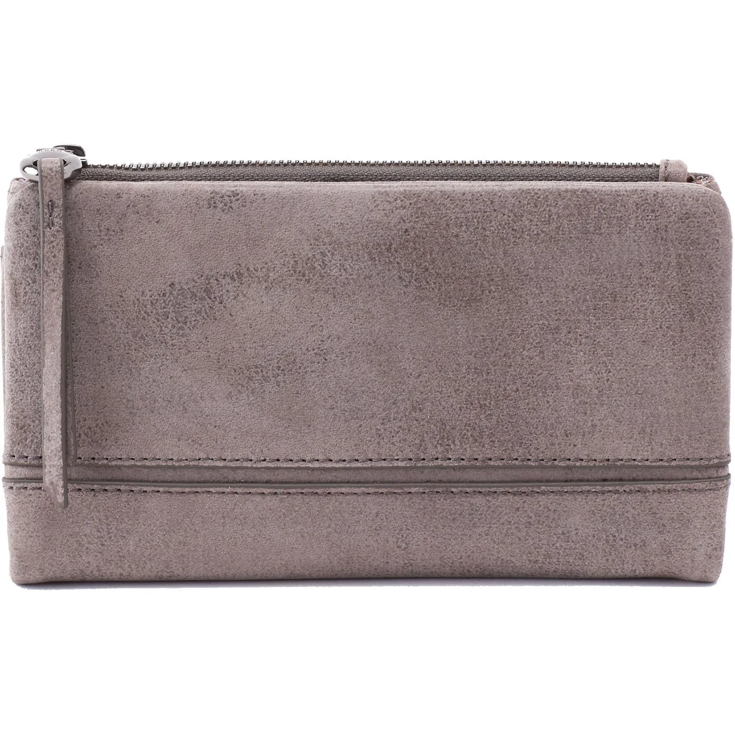 Hobo Haye Titanium Metallic Hide Leather