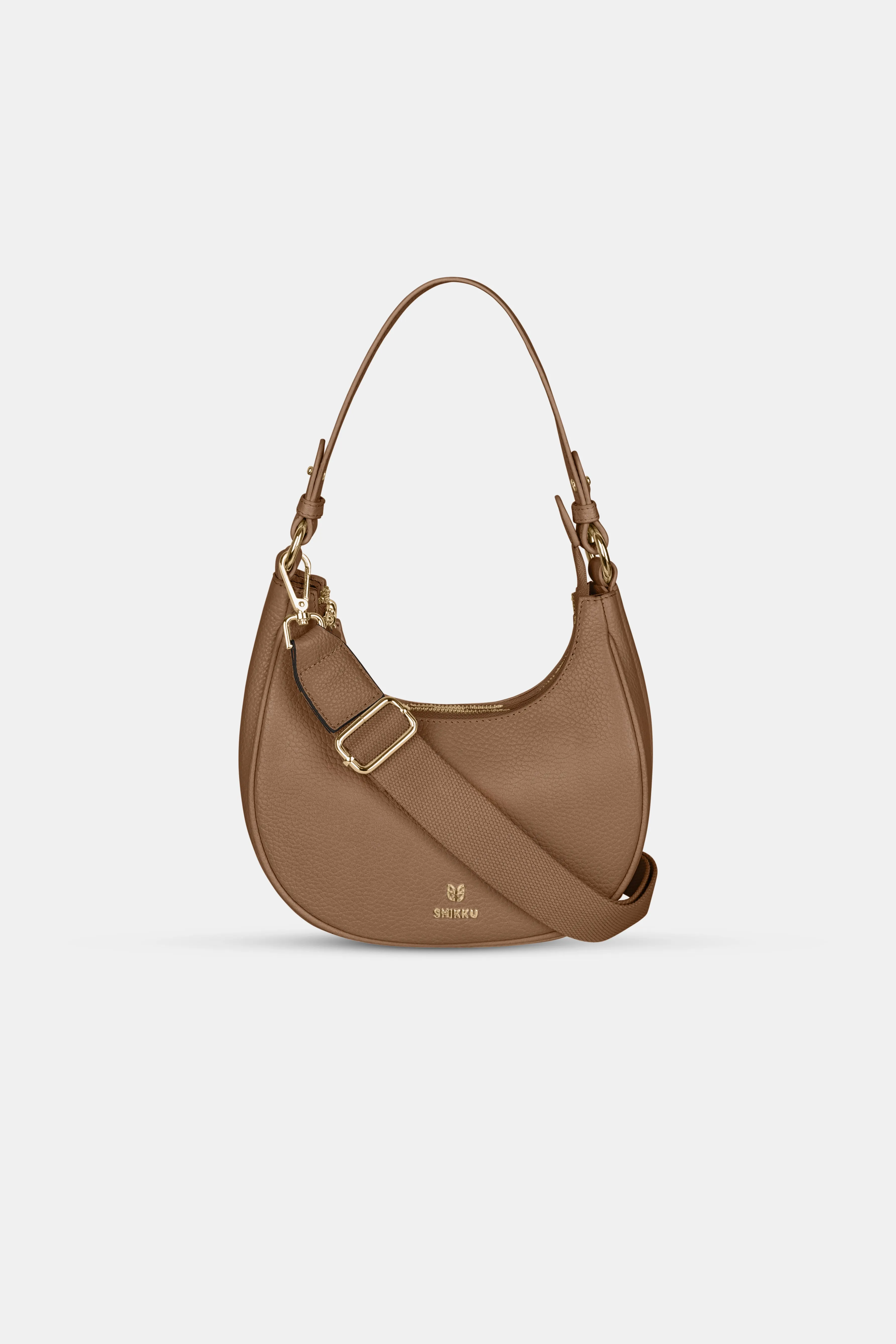 Hobo Leather Bag - Tabac Brown