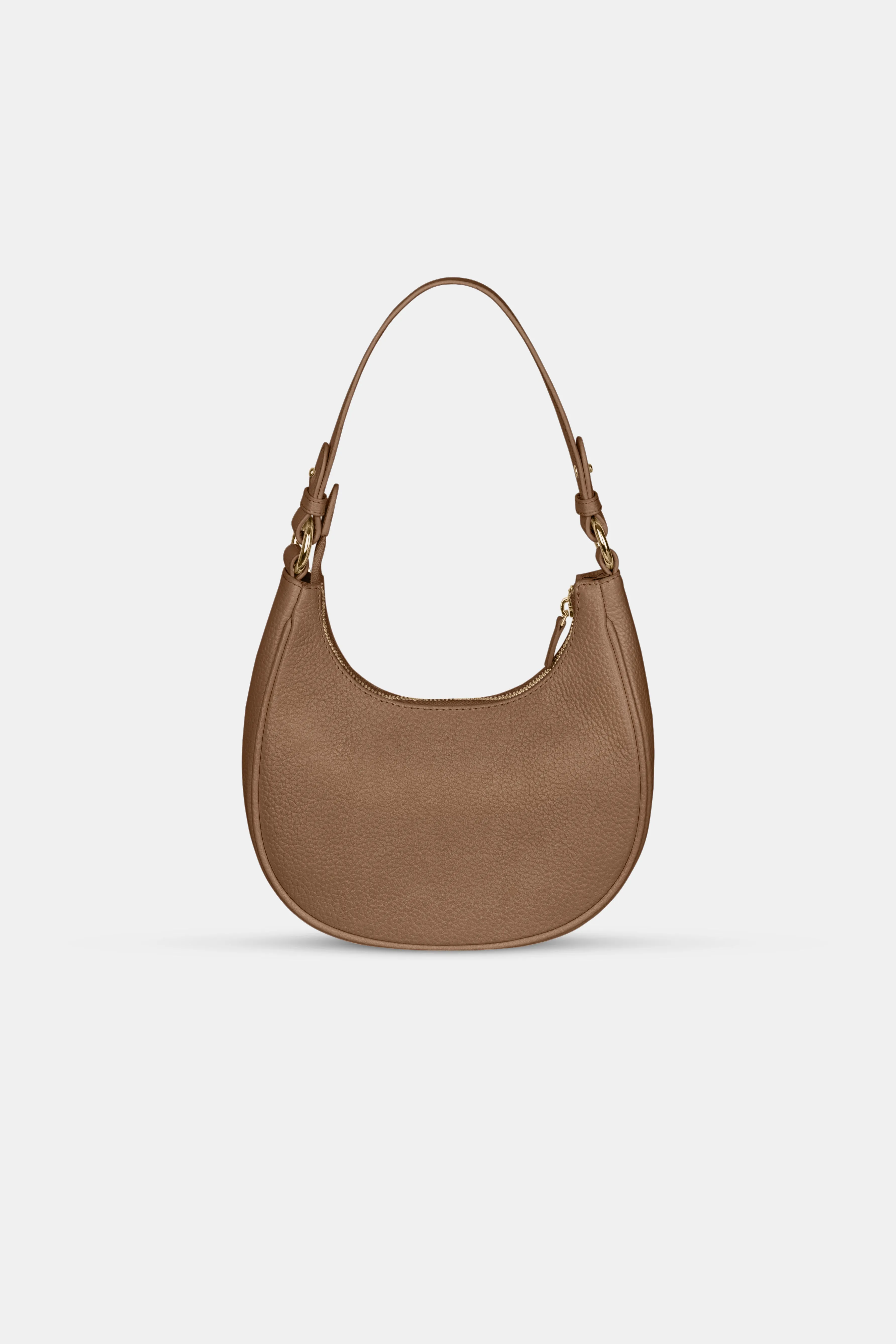 Hobo Leather Bag - Tabac Brown