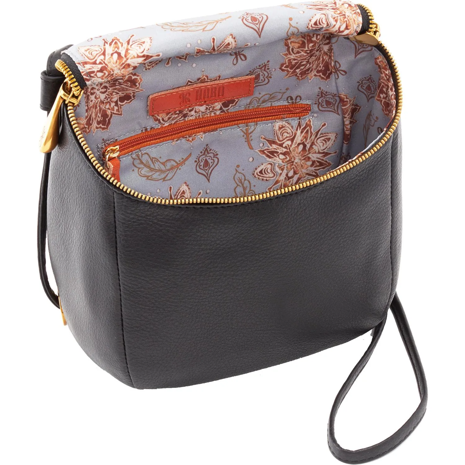 Hobo Stream Black Leather