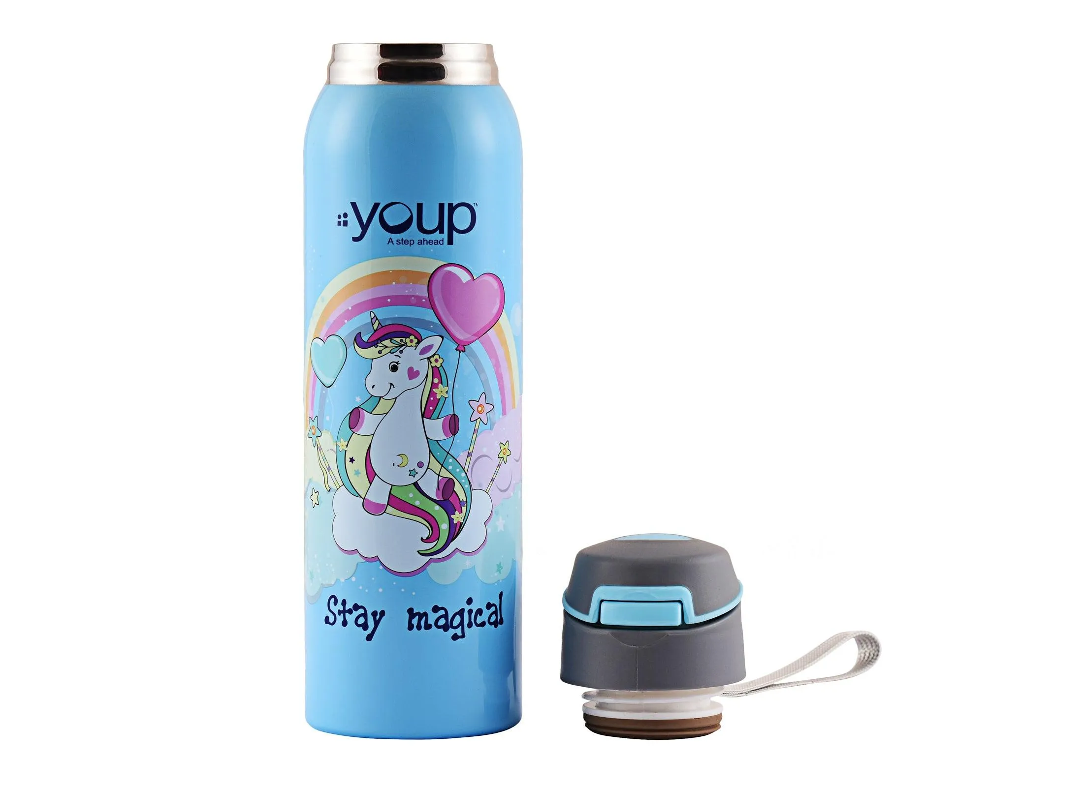 Insulated Unicorn kids sipper bottle GYPSY - 500 ml Stainless steel