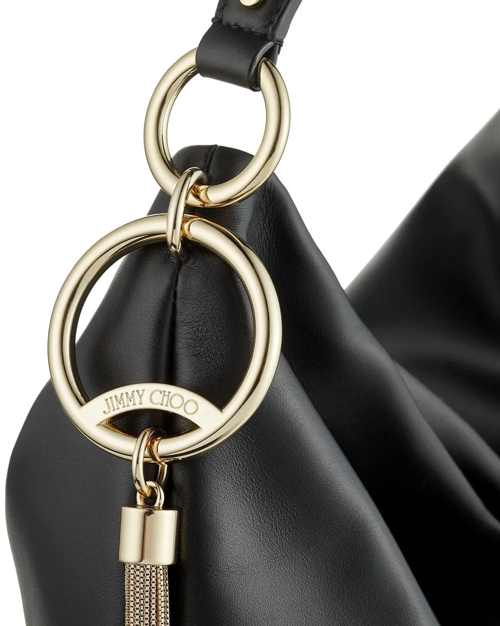 Large Black Callie Hobo Bag