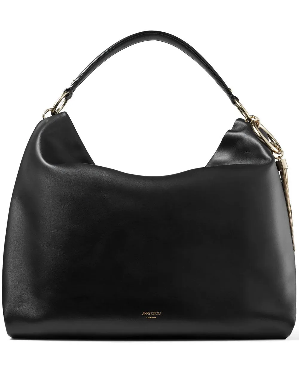 Large Black Callie Hobo Bag