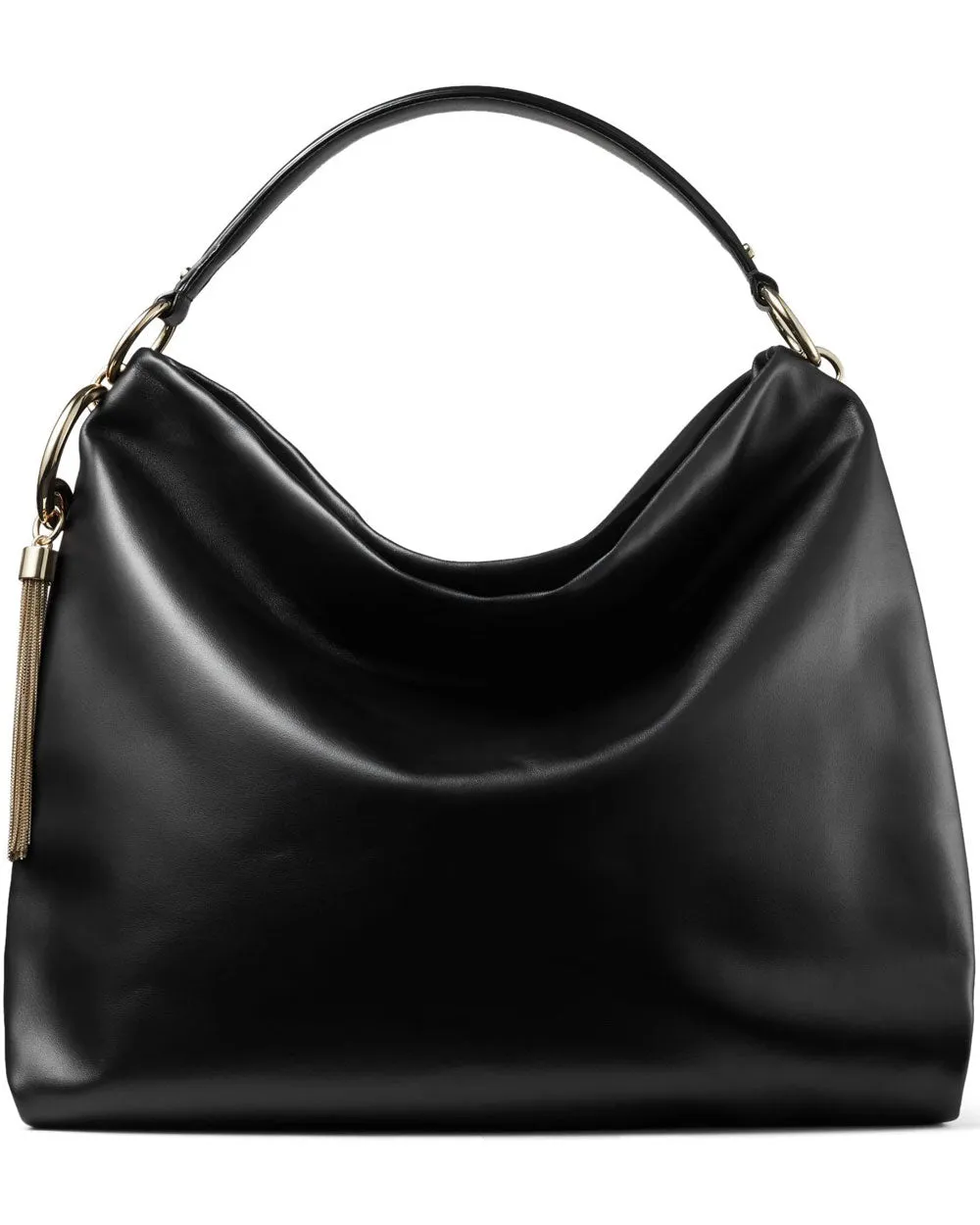 Large Black Callie Hobo Bag