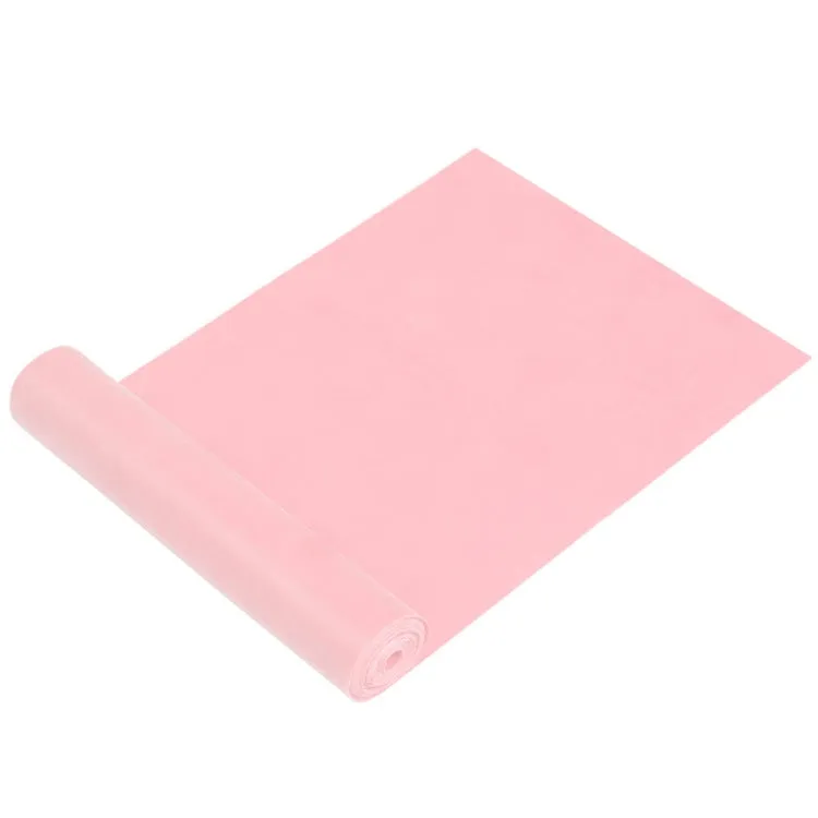 Latex Yoga Stretch Elastic Belt Hip Squat Resistance Band, Specification: 2000x150x0.35mm (Pure Cherry Pink)