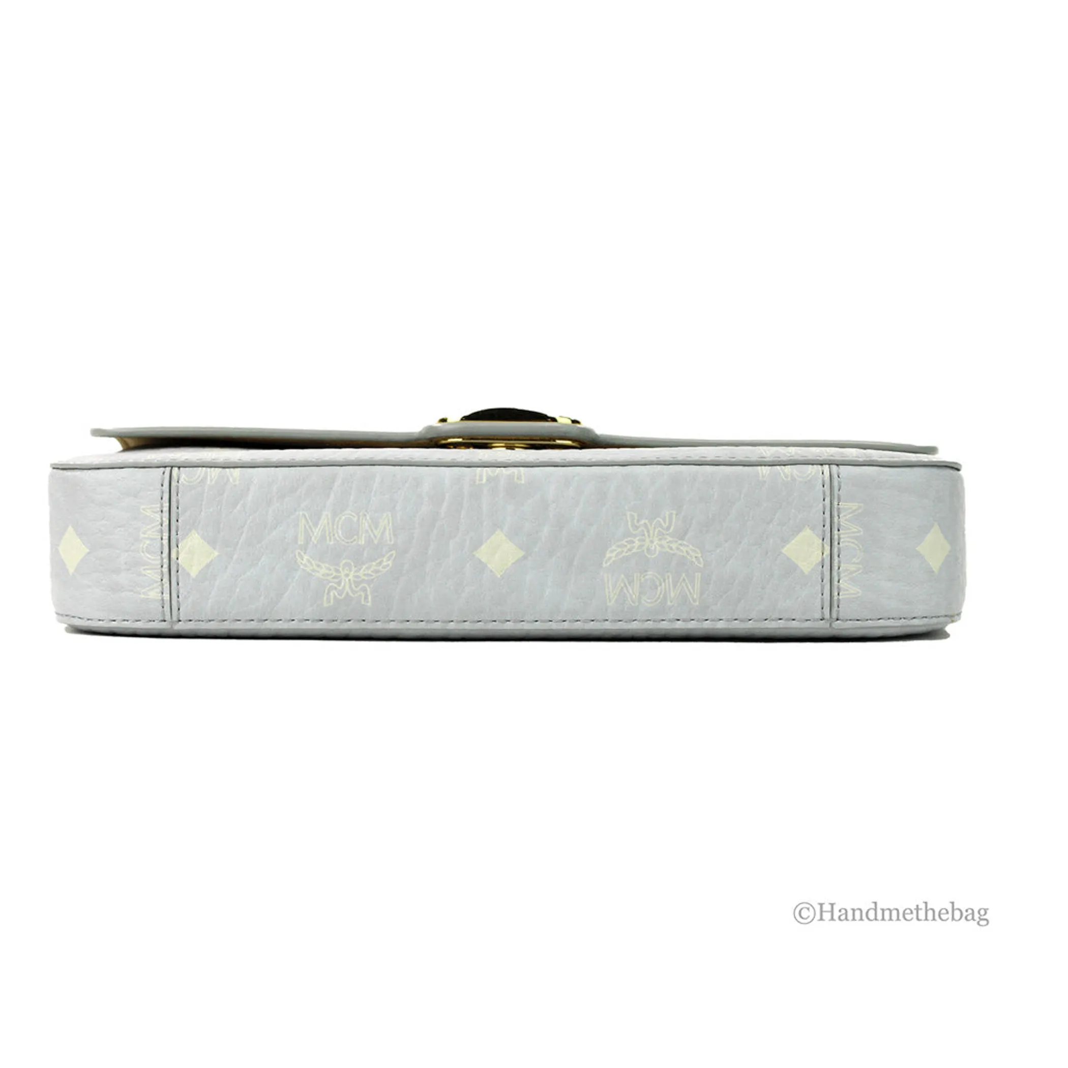 MCM Small Mode Travia Leather Shoulder Crossbody Clutch