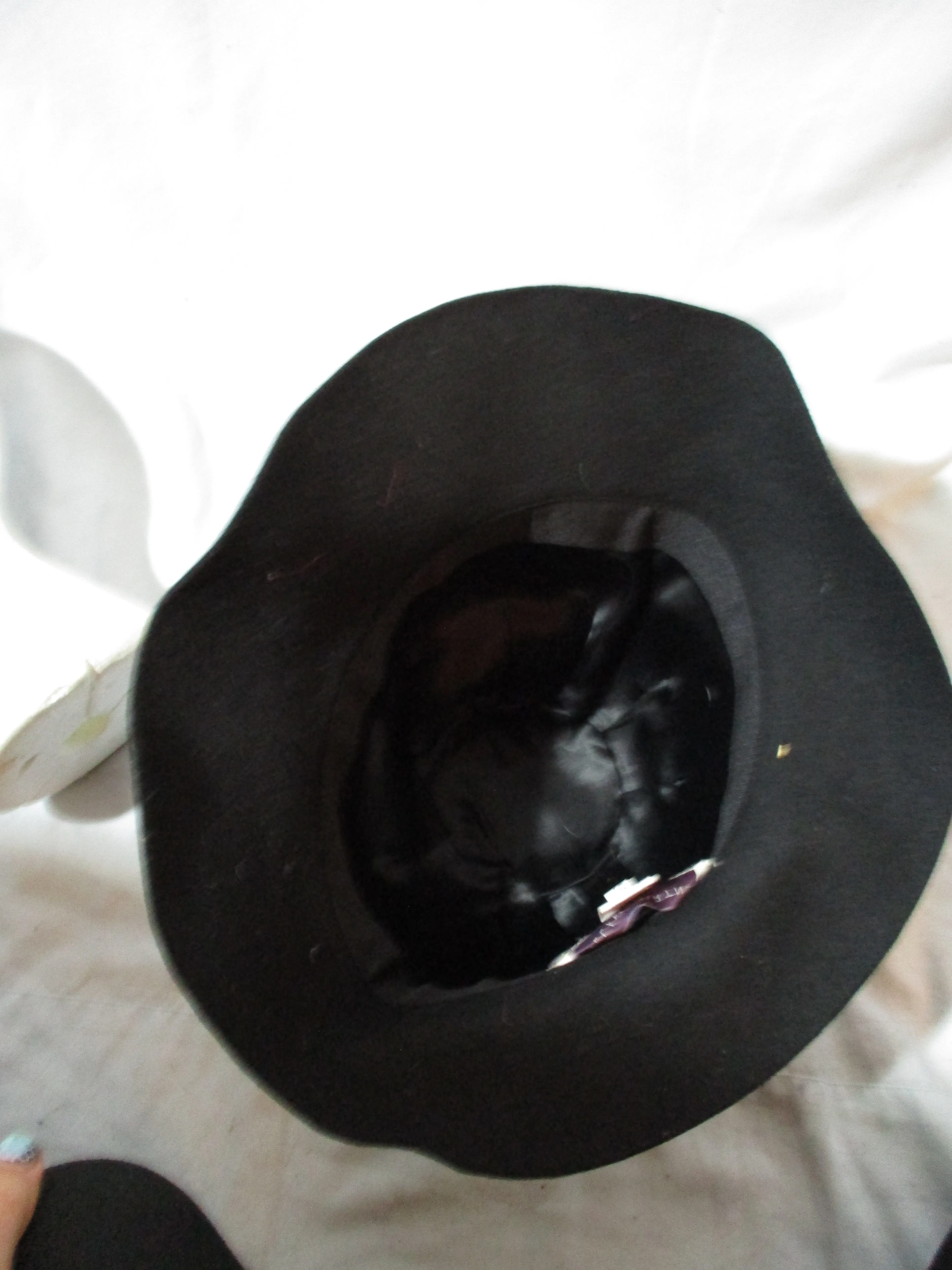 NEW NWT STELLA McCARTNEY BUCKET hat boho BLACK Sz 57