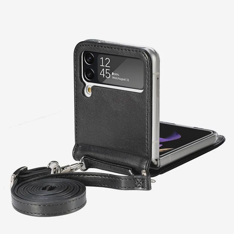 Samsung Galaxy Z Flip 3/4/5 Phone Case Crossbody Phone Bag Wallet