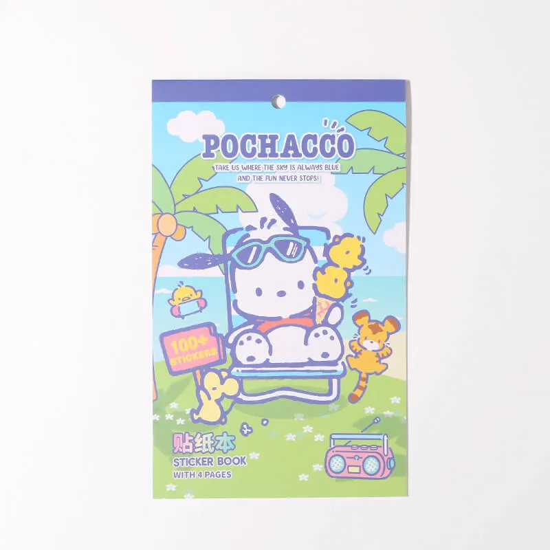 Sanrio Friend Sticker Book with 4 Sheets