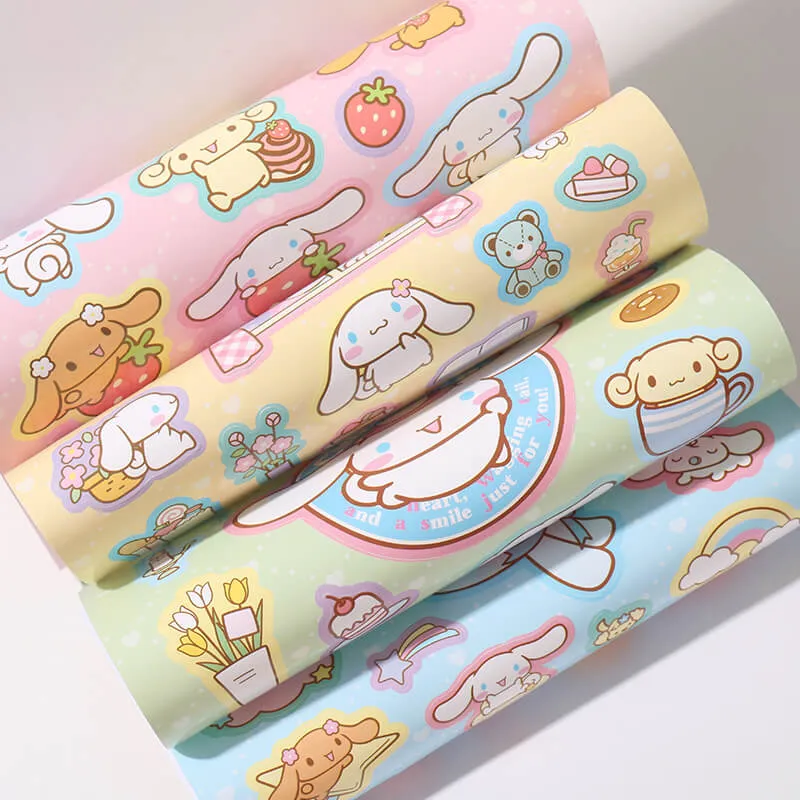 Sanrio Friend Sticker Book with 4 Sheets