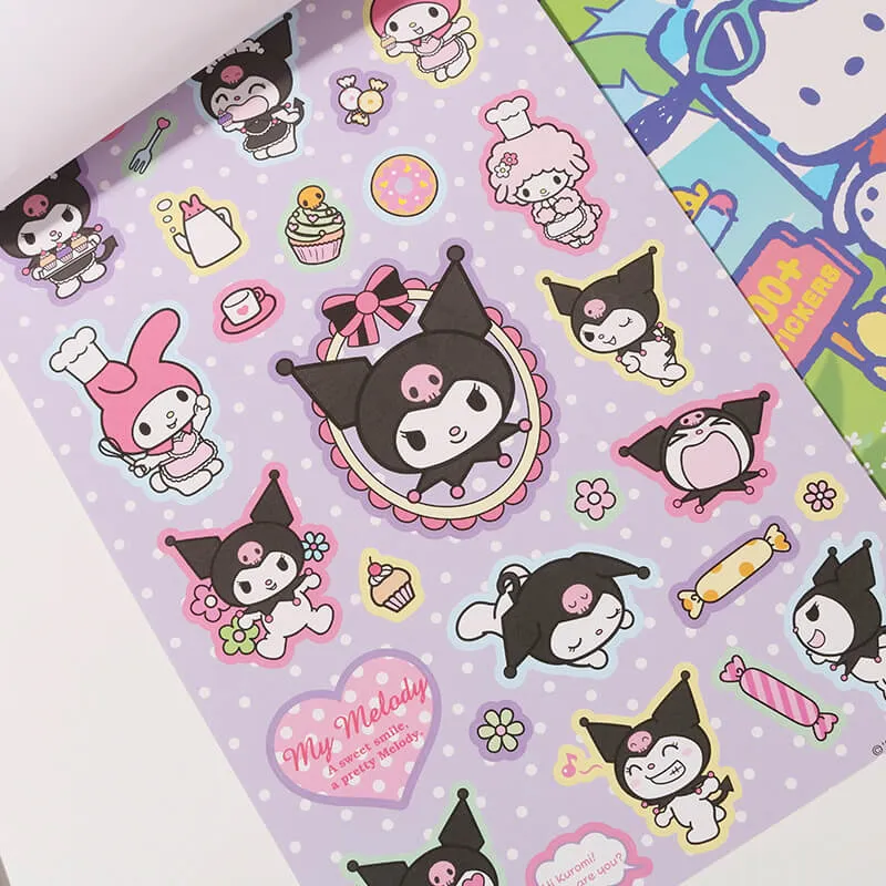 Sanrio Friend Sticker Book with 4 Sheets