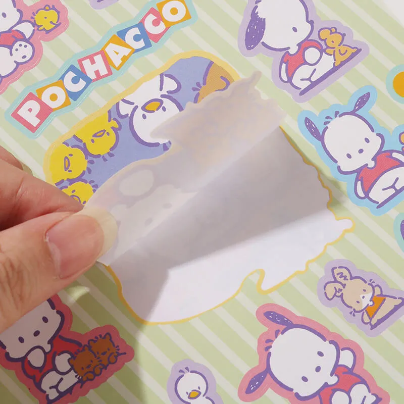 Sanrio Friend Sticker Book with 4 Sheets