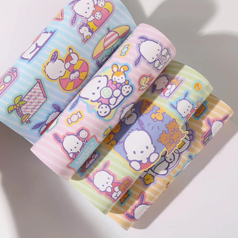 Sanrio Friend Sticker Book with 4 Sheets
